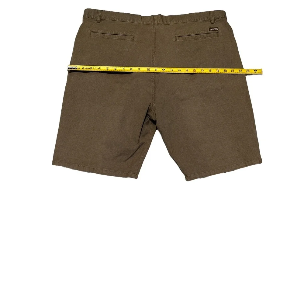 Purnell Mens Khaki Shorts Size 38 98% Cotton 2%Elastane RN #138985